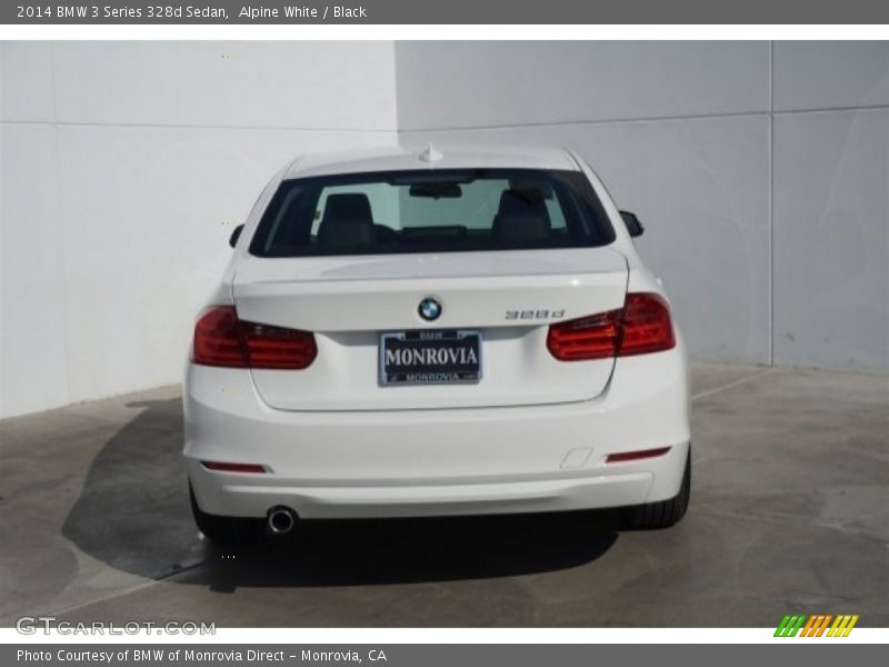 Alpine White / Black 2014 BMW 3 Series 328d Sedan