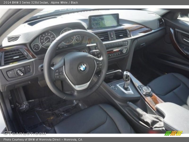 Alpine White / Black 2014 BMW 3 Series 328d Sedan