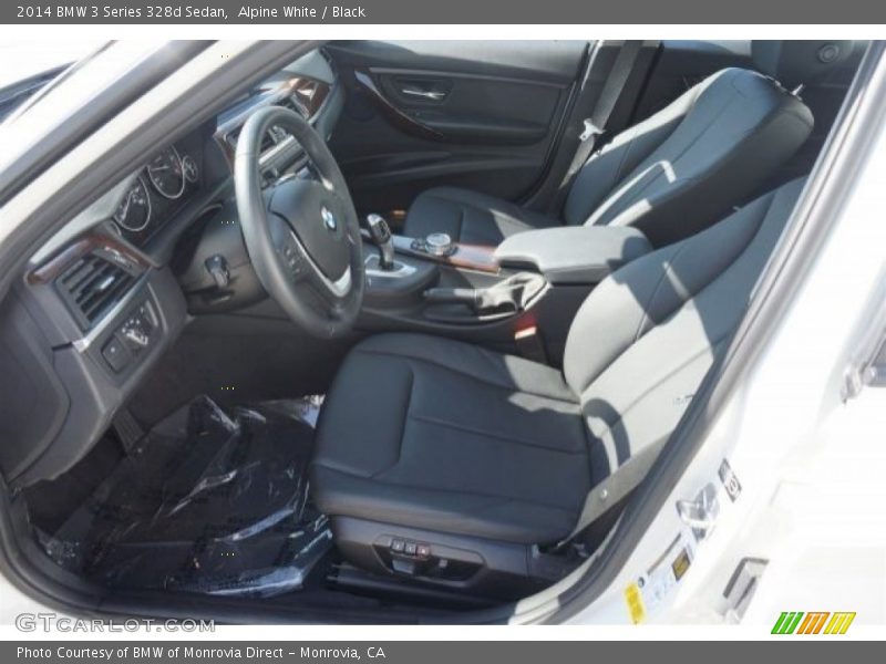 Alpine White / Black 2014 BMW 3 Series 328d Sedan