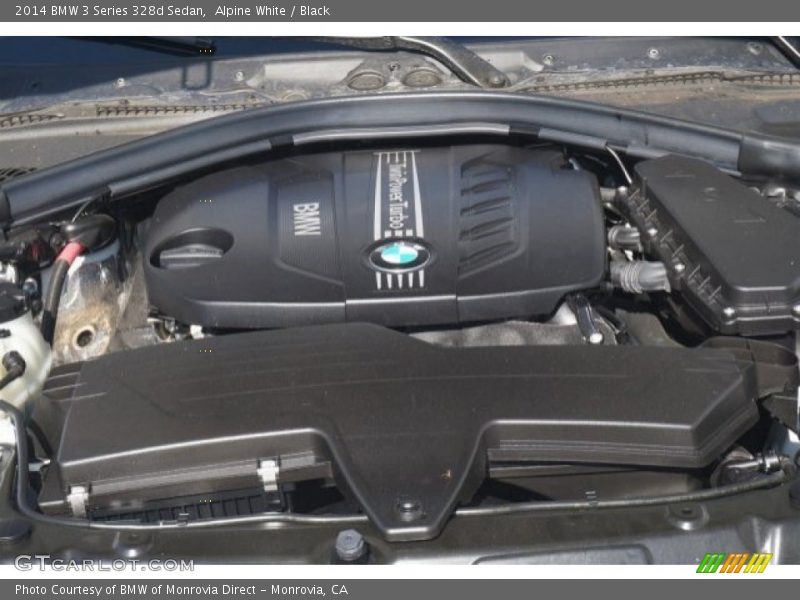 Alpine White / Black 2014 BMW 3 Series 328d Sedan