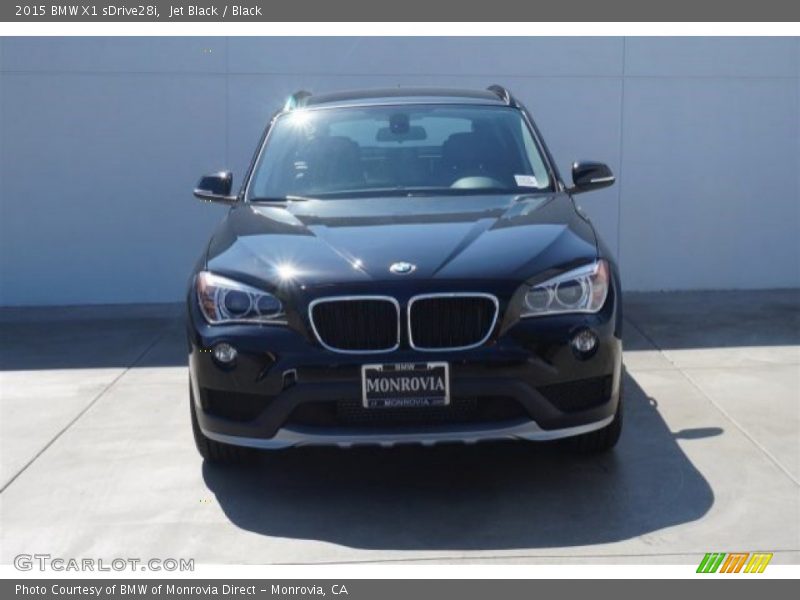 Jet Black / Black 2015 BMW X1 sDrive28i
