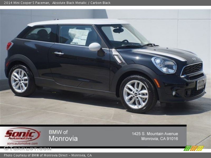 Absolute Black Metallic / Carbon Black 2014 Mini Cooper S Paceman