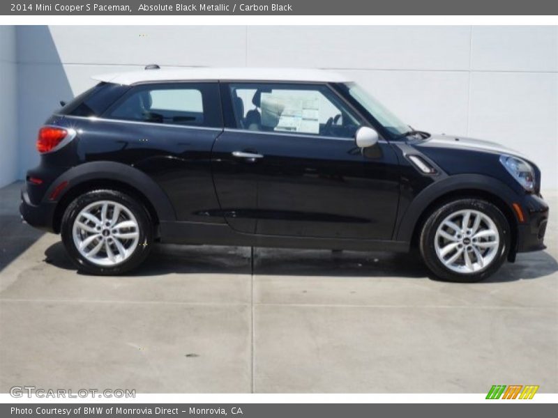 Absolute Black Metallic / Carbon Black 2014 Mini Cooper S Paceman