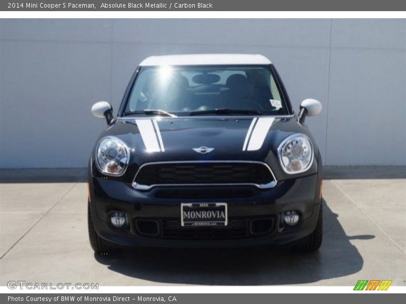 Absolute Black Metallic / Carbon Black 2014 Mini Cooper S Paceman