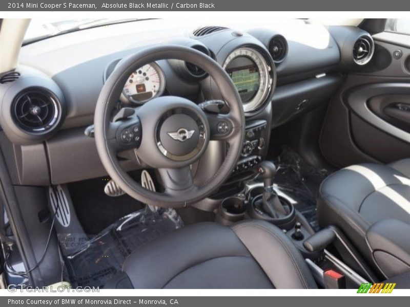 Absolute Black Metallic / Carbon Black 2014 Mini Cooper S Paceman