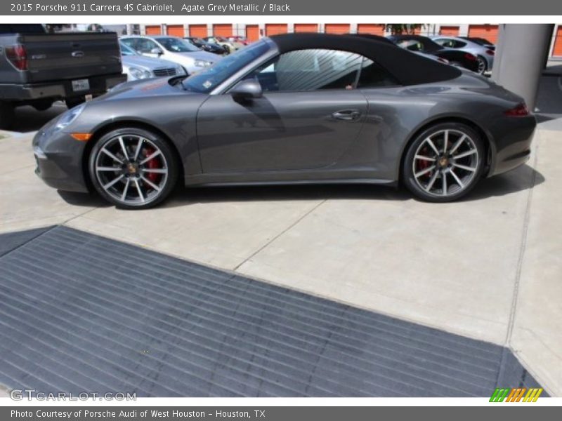  2015 911 Carrera 4S Cabriolet Agate Grey Metallic