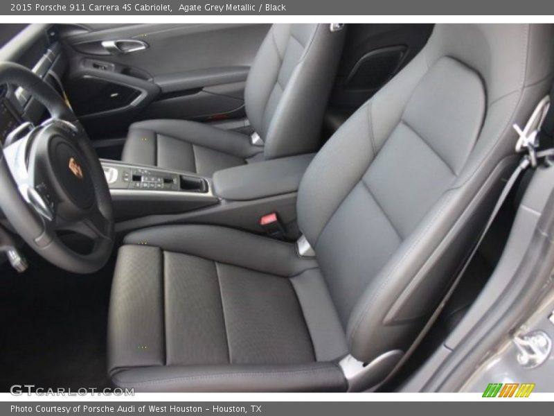 Front Seat of 2015 911 Carrera 4S Cabriolet