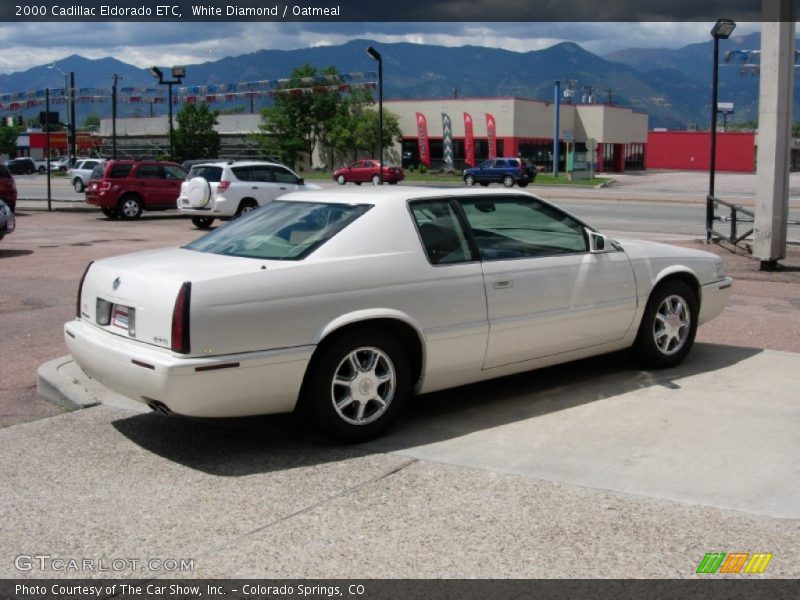 White Diamond / Oatmeal 2000 Cadillac Eldorado ETC
