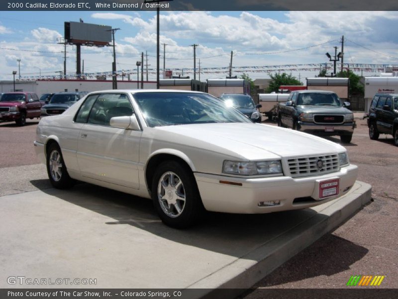 White Diamond / Oatmeal 2000 Cadillac Eldorado ETC