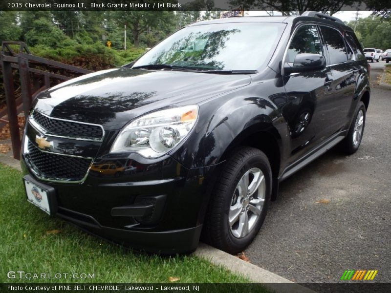 Black Granite Metallic / Jet Black 2015 Chevrolet Equinox LT