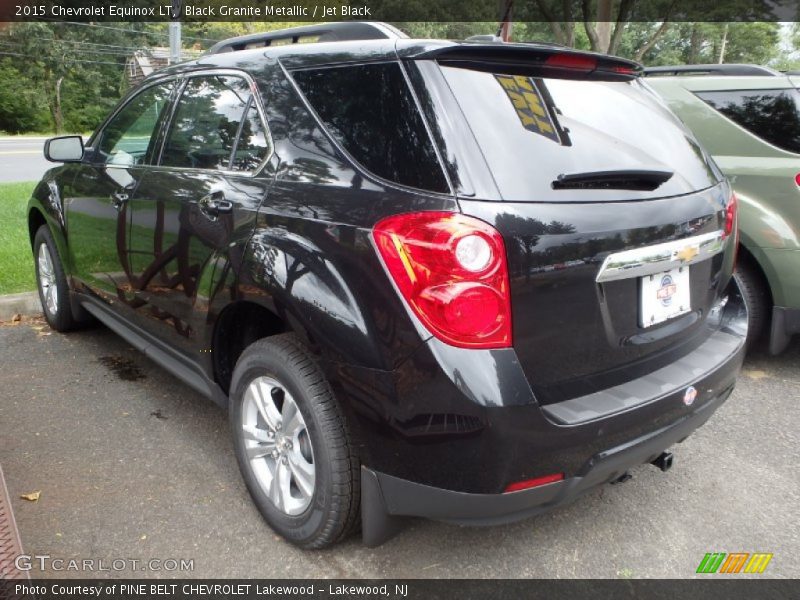 Black Granite Metallic / Jet Black 2015 Chevrolet Equinox LT