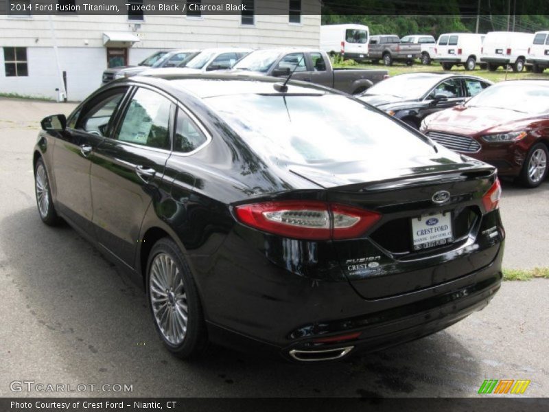 Tuxedo Black / Charcoal Black 2014 Ford Fusion Titanium