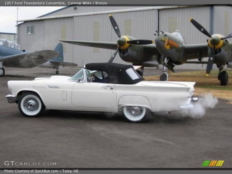  1957 Thunderbird Convertible Colonial White