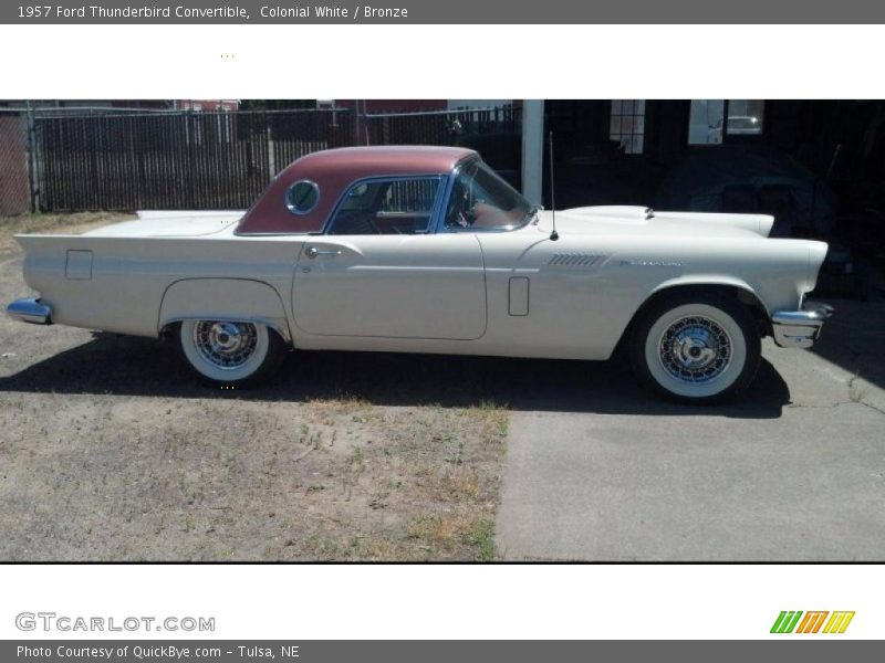  1957 Thunderbird Convertible Colonial White