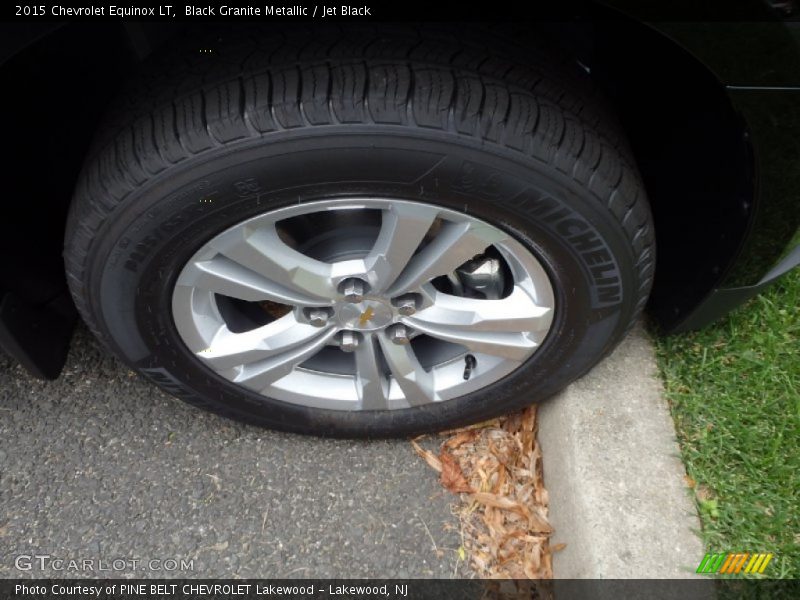 Black Granite Metallic / Jet Black 2015 Chevrolet Equinox LT