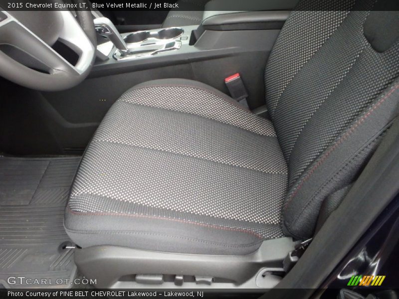 Blue Velvet Metallic / Jet Black 2015 Chevrolet Equinox LT