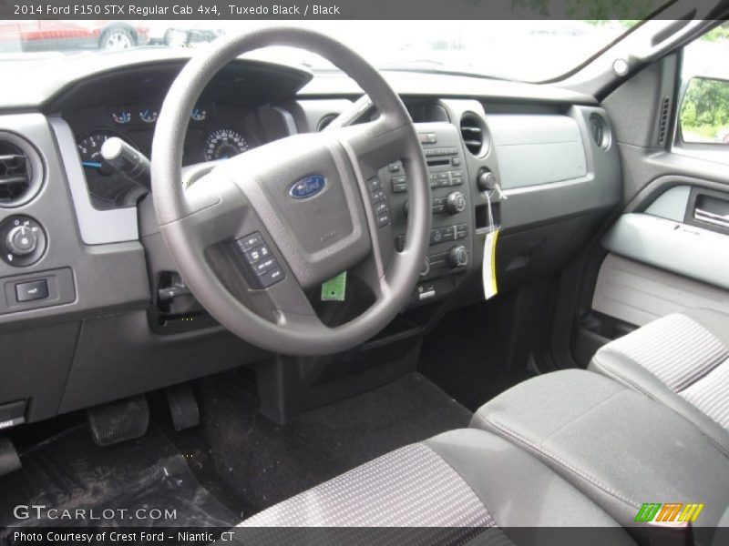Black Interior - 2014 F150 STX Regular Cab 4x4 