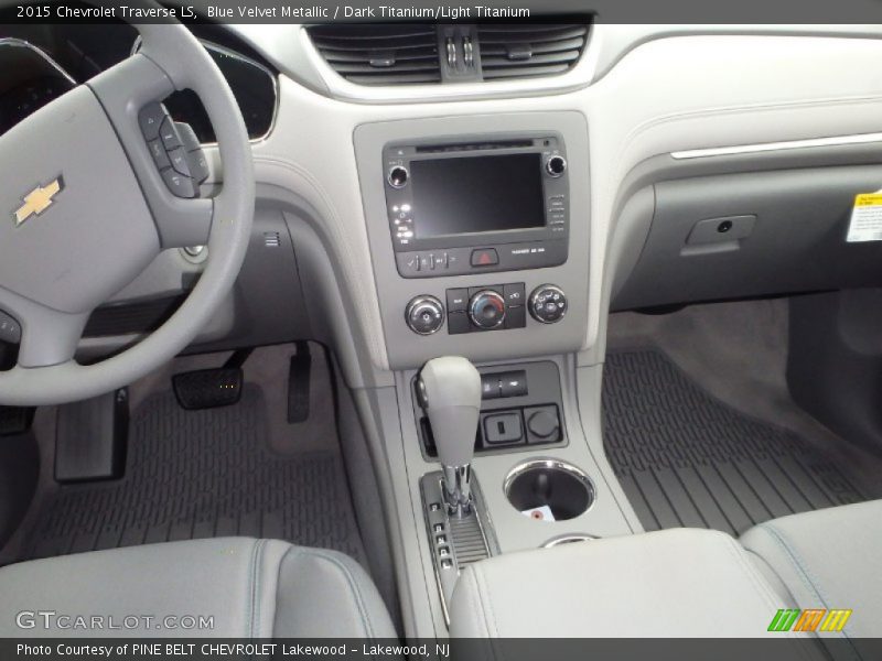Blue Velvet Metallic / Dark Titanium/Light Titanium 2015 Chevrolet Traverse LS