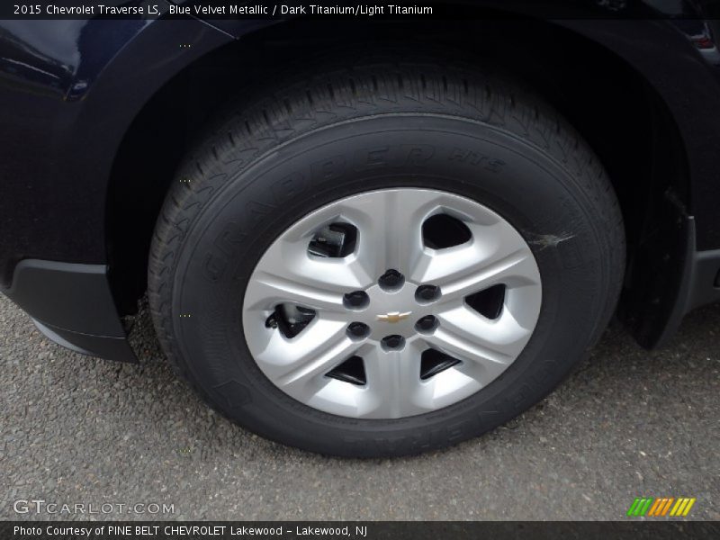 Blue Velvet Metallic / Dark Titanium/Light Titanium 2015 Chevrolet Traverse LS