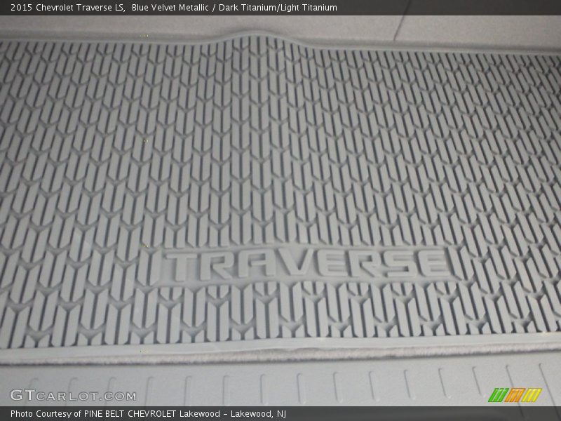 Blue Velvet Metallic / Dark Titanium/Light Titanium 2015 Chevrolet Traverse LS