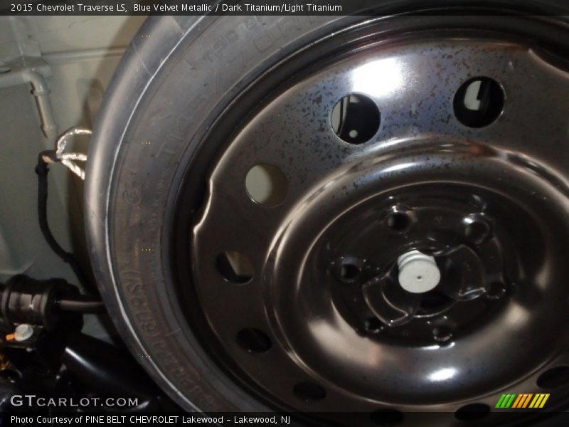 Blue Velvet Metallic / Dark Titanium/Light Titanium 2015 Chevrolet Traverse LS