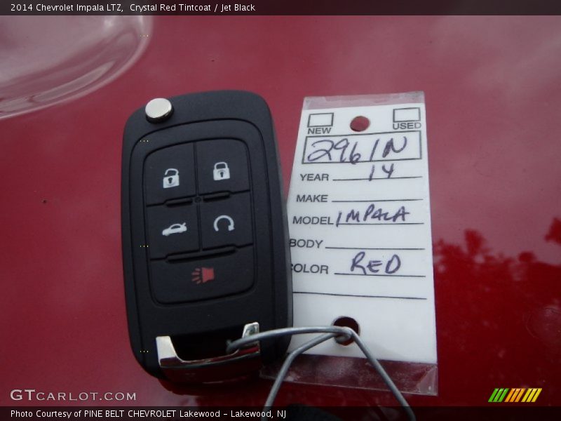 Crystal Red Tintcoat / Jet Black 2014 Chevrolet Impala LTZ