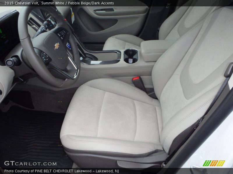 Summit White / Pebble Beige/Dark Accents 2015 Chevrolet Volt