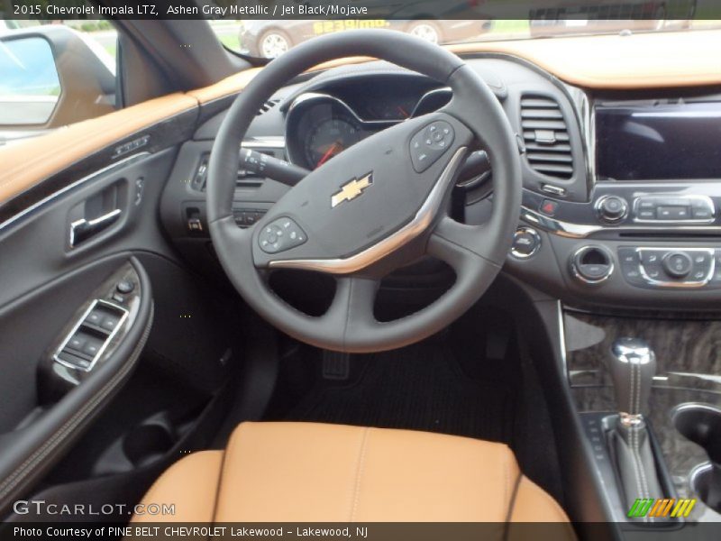 Ashen Gray Metallic / Jet Black/Mojave 2015 Chevrolet Impala LTZ