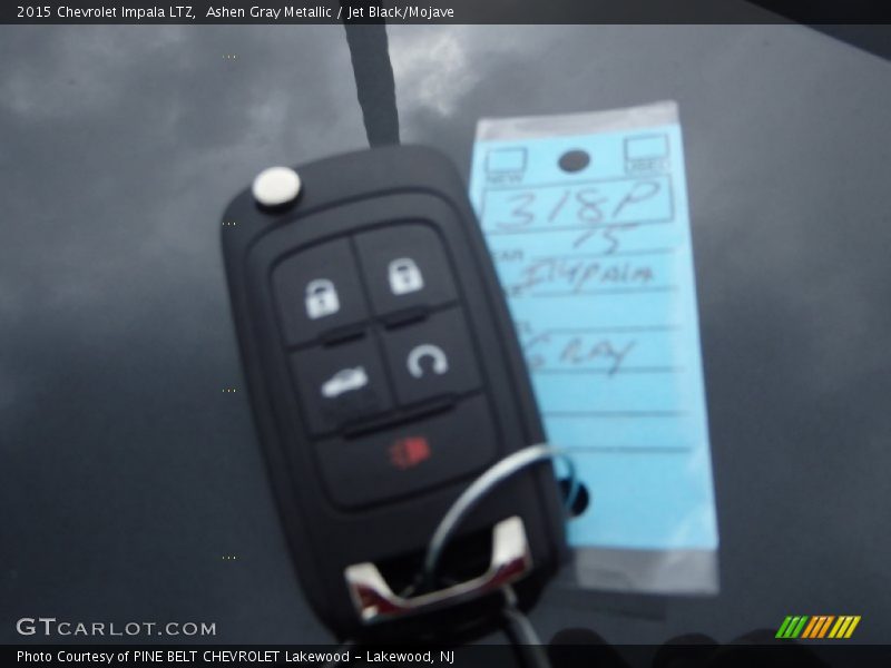 Ashen Gray Metallic / Jet Black/Mojave 2015 Chevrolet Impala LTZ