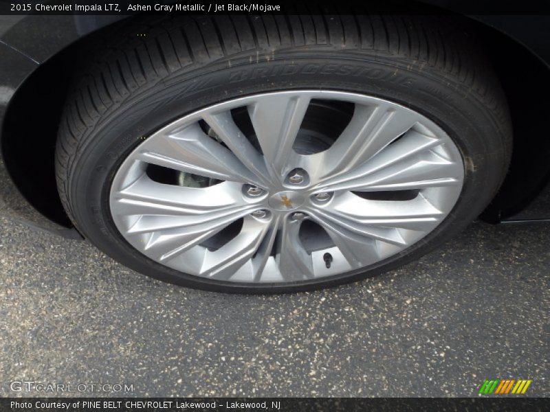 Ashen Gray Metallic / Jet Black/Mojave 2015 Chevrolet Impala LTZ