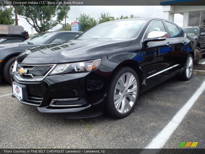 Black / Jet Black/Mojave 2015 Chevrolet Impala LTZ