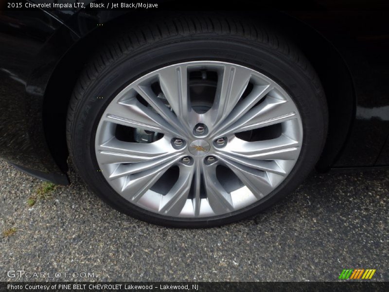 Black / Jet Black/Mojave 2015 Chevrolet Impala LTZ