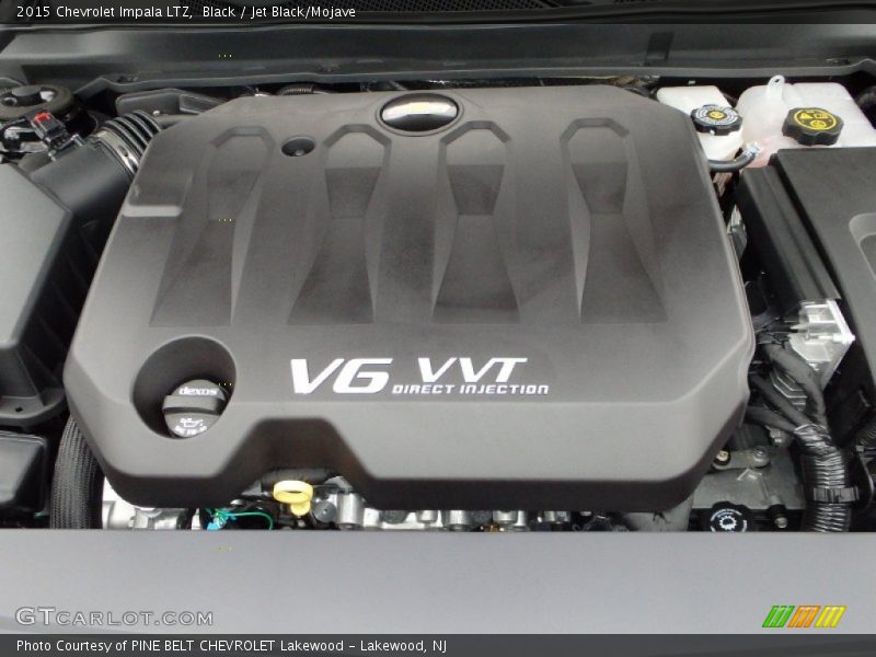 Black / Jet Black/Mojave 2015 Chevrolet Impala LTZ