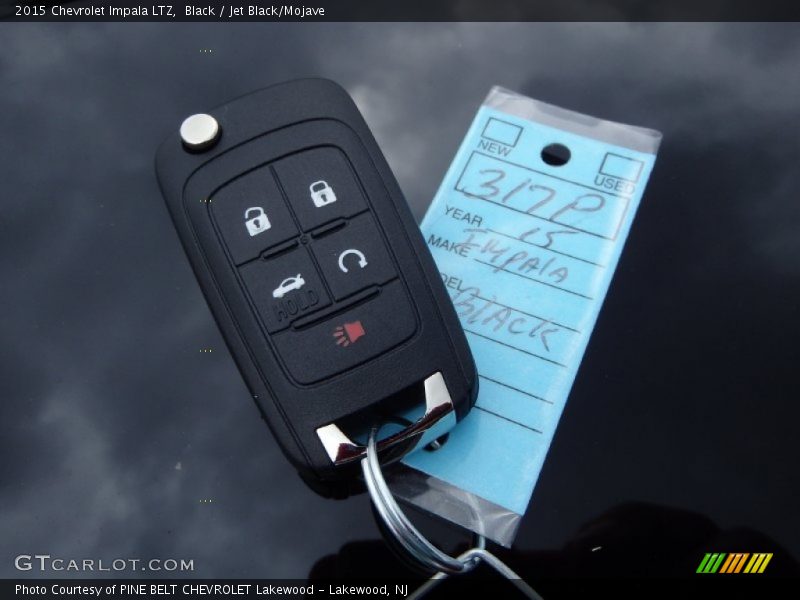 Black / Jet Black/Mojave 2015 Chevrolet Impala LTZ