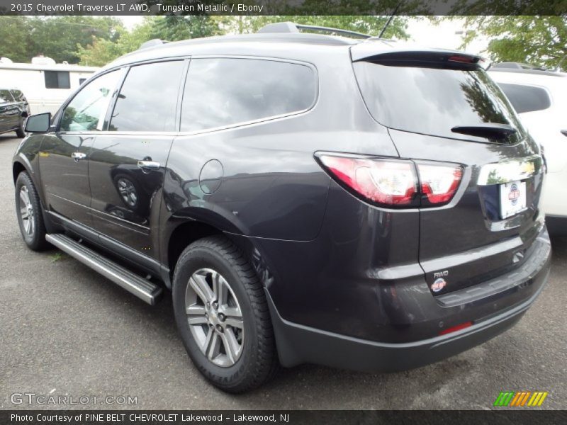 Tungsten Metallic / Ebony 2015 Chevrolet Traverse LT AWD