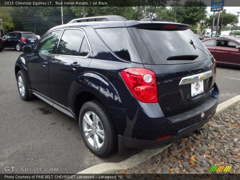Blue Velvet Metallic / Jet Black 2015 Chevrolet Equinox LT