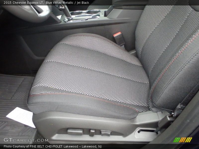 Blue Velvet Metallic / Jet Black 2015 Chevrolet Equinox LT