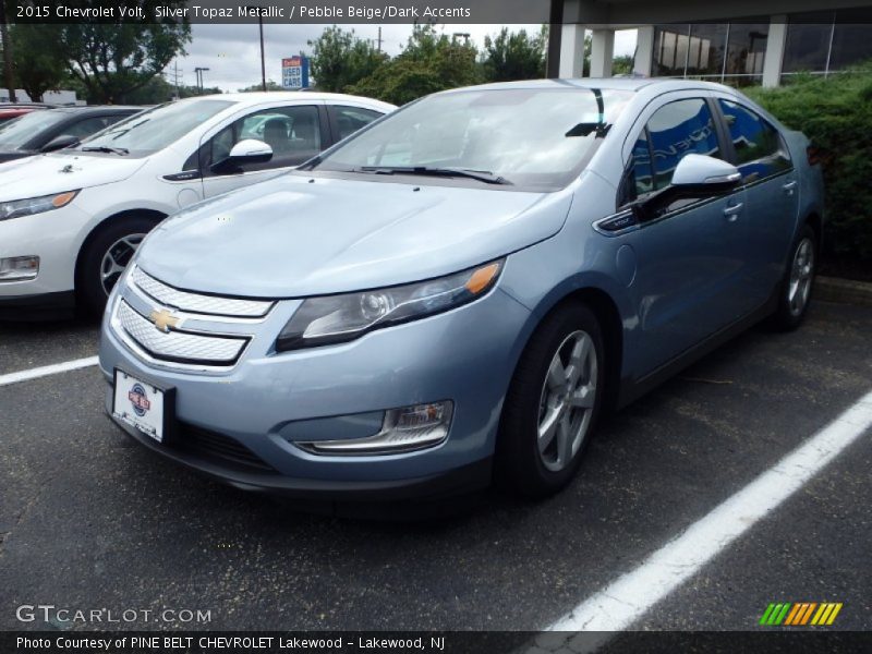 Silver Topaz Metallic / Pebble Beige/Dark Accents 2015 Chevrolet Volt