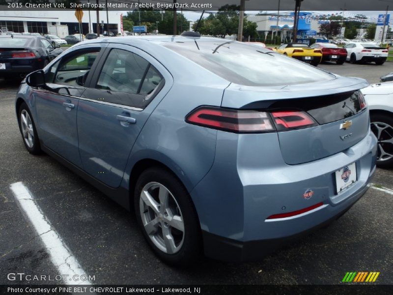 Silver Topaz Metallic / Pebble Beige/Dark Accents 2015 Chevrolet Volt