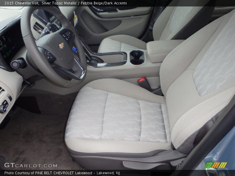 Silver Topaz Metallic / Pebble Beige/Dark Accents 2015 Chevrolet Volt