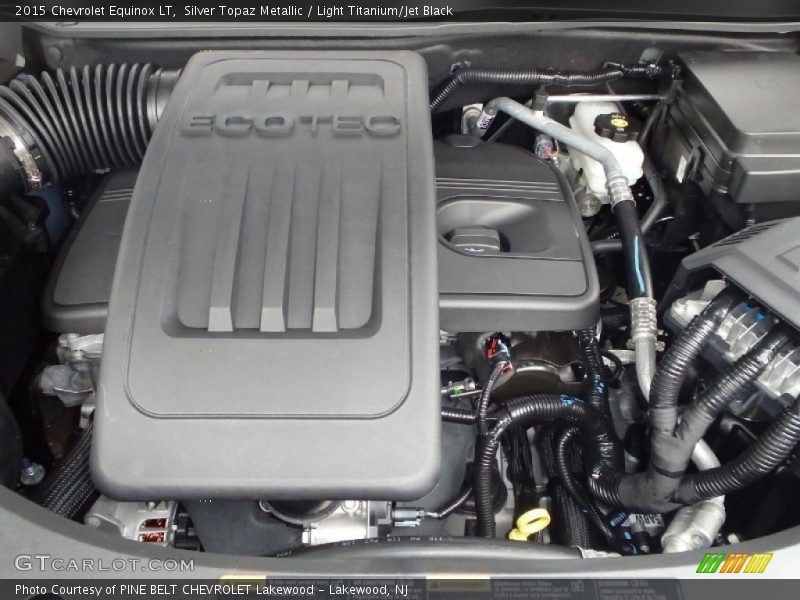 Silver Topaz Metallic / Light Titanium/Jet Black 2015 Chevrolet Equinox LT