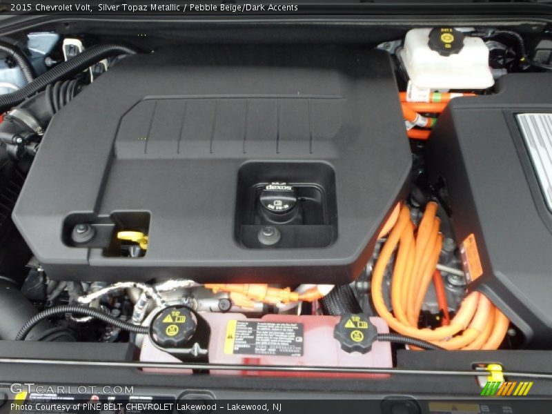  2015 Volt  Engine - Voltec 111 kW Plug-In Electric Motor/1.4 Liter GDI DOHC 16-Valve VVT 4 Cylinder Range Extending