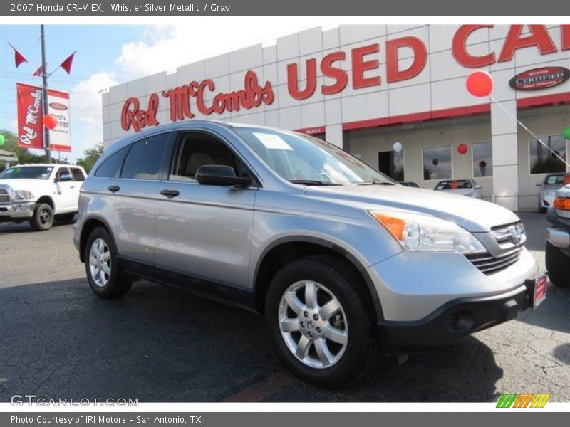 Whistler Silver Metallic / Gray 2007 Honda CR-V EX