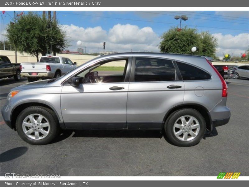 Whistler Silver Metallic / Gray 2007 Honda CR-V EX