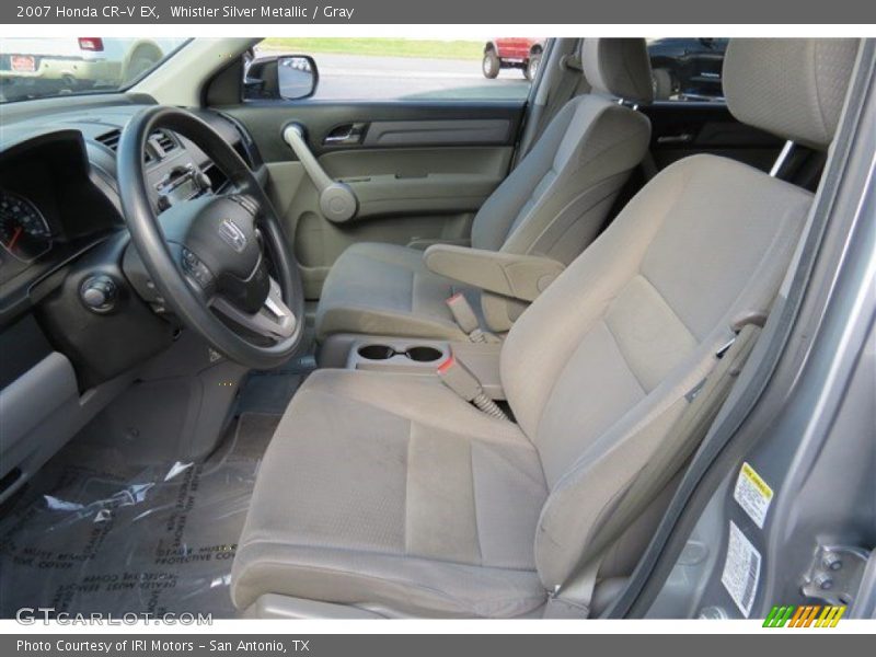Whistler Silver Metallic / Gray 2007 Honda CR-V EX