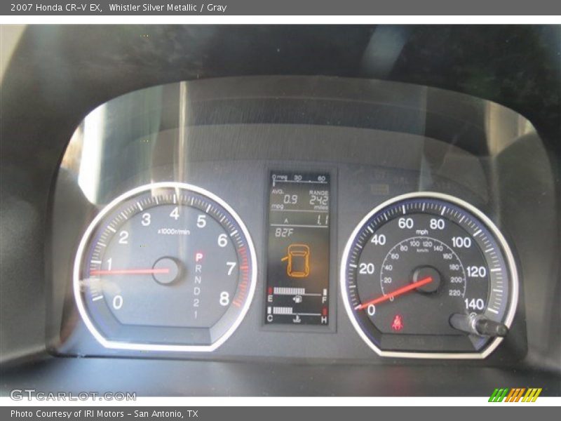 Whistler Silver Metallic / Gray 2007 Honda CR-V EX