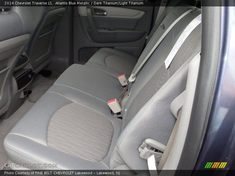 Atlantis Blue Metallic / Dark Titanium/Light Titanium 2014 Chevrolet Traverse LS