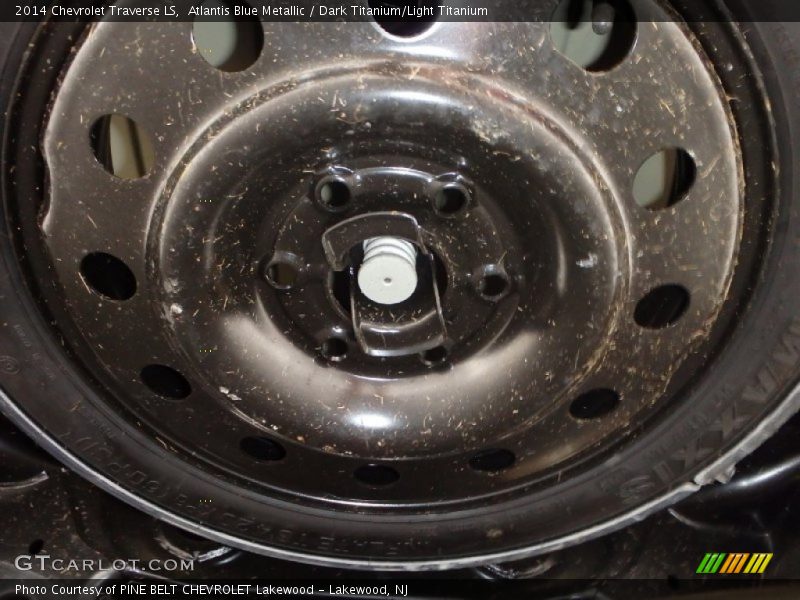 Atlantis Blue Metallic / Dark Titanium/Light Titanium 2014 Chevrolet Traverse LS