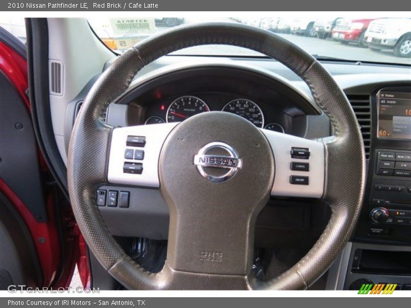 Red Brick / Cafe Latte 2010 Nissan Pathfinder LE