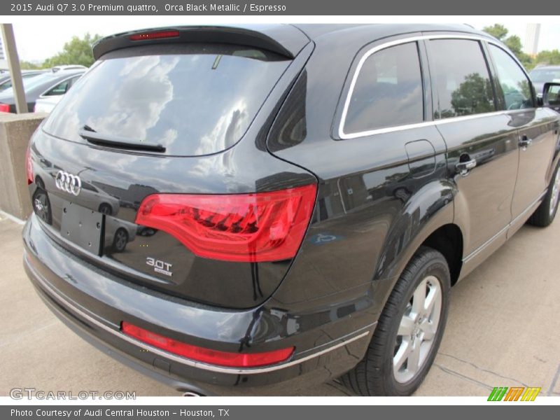 Orca Black Metallic / Espresso 2015 Audi Q7 3.0 Premium quattro
